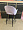 Стул Белладжио пыльно-розовый бархат ножки черные для кафе, ресторана, дома, кухни 1513123