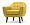 Кресло Elephant желтое 1236528