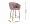 Стул Гарда пыльно-розовый бархат ножки золото для кафе, ресторана, дома, кухни 1443885