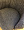 Brooklyn серо-бежевая ткань с вертикальной прострочкой ножки черные для кафе, ресторана, дома, кухни 2095161
