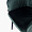 Гарда Нью вращающийся темно-зеленый бархат ножки черные для кафе, ресторана, дома, кухни 2153980