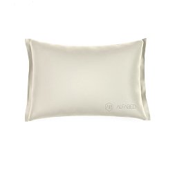 Pillow Case DeLuxe Percale Cotton Cream 3/2