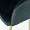 Гарда темно-зеленый бархат ножки золото для кафе, ресторана, дома, кухни 2080879