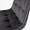 Стул Толедо темно-серый бархат ножки черные для кафе, ресторана, дома, кухни 2191552