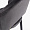 Стул Мартин темно-серый бархат с прострочкой ножки черные для кафе, ресторана, дома, кухни 2074775