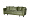 Диван Сорренто(Sorrento) 230M трехм.раск,велюр оливковый Colt1002-OLIV  3692268