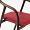 Лугано красная кожа дуб, тон американский орех нью для кафе, ресторана, дома, кухни 2140400