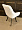 Авиано вращающийся белый экомех ножки черные для кафе, ресторана, дома, кухни 2081250