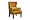 Кресло Rimini велюр горчичный Colton 022-ORANG  с подушкой 1802988