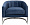 Кресло Benson на металлическом каркасе темно-синее 1237315