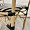 Мирамар плетеный черно-белый, ножки бежевые под бамбук для кафе, ресторана, дома, кухни 2237020