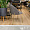 Дижон серо-бежевая ткань ножки под золото для кафе, ресторана, дома, кухни 2110759