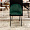 Дижон темно-зеленый бархат ножки черные для кафе, ресторана, дома, кухни 2151898