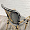 Мирамар плетеный черно-белый, ножки бежевые под бамбук для кафе, ресторана, дома, кухни 2237018