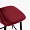 Стул Копенгаген бордовый бархат ножки черные для кафе, ресторана, дома, кухни 2139273