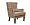 Кресло Hector велюровое бежевое (с подушкой) 1237375