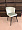 Неаполь фисташковый бархат с вертикальной прострочкой ножки черные для кафе, ресторана, дома, кухни 1892128