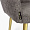 Стул Гарда темно-серая ткань ножки золото для кафе, ресторана, дома, кухни 2147846