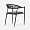 Малага плетеный серый ножки металл серые для кафе, ресторана, дома, кухни 2236957