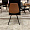 Бормио светло-коричневая экокожа + ножки черные для кафе, ресторана, дома, кухни 2207062