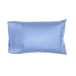 Pillow Case Royal Cotton Sateen Steel Blue Hotel H 4/0
