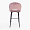 Стул Белладжио пыльно-розовый бархат ножки черные для кафе, ресторана, дома, кухни 2055821