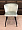 Неаполь фисташковый бархат с вертикальной прострочкой ножки черные для кафе, ресторана, дома, кухни 1892124