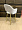 Стул Белладжио светло-серая ткань ножки золото для кафе, ресторана, дома, кухни 1911123
