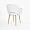 Белладжио вращающийся белый экомех ножки золото для кафе, ресторана, дома, кухни 2166681
