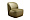 Кресло Capri Basic, велюр оливковый Триум35 80*90*82см 1595030