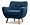 Дизайнерское кресло Oloff синее 1228135