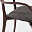 Брунелло темно-серая ткань, дуб (тон махагон) для кафе, ресторана, дома, кухни 2153862