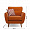 Кресло Lemar оранжевое 1237232