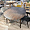 Cтол раздвижной Стокгольм круглый 110-140 см массив дуба тон американский орех нью для кафе, рестора 2137388