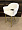 Стул Белладжио белый экомех ножки золото для кафе, ресторана, дома, кухни 2191051