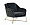 Кресло Baker на металлическом каркасе велюровое серо-зеленое 1228941