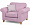 Кресло Tess розовое 1237198