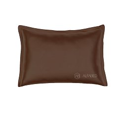 Pillow Case Royal Cotton Sateen Cognac 3/3
