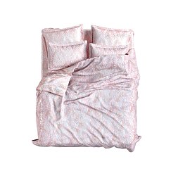 Set Royal Double Face Jacquard Modal Harem Peach