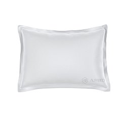 Pillow Case DeLuxe Percale Cotton Ice White 3/4