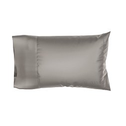 Pillow Case Premium Cotton Sateen Silver Hotel H 4/0