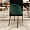 Дижон темно-зеленый бархат ножки черные для кафе, ресторана, дома, кухни 2151901