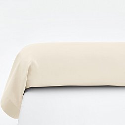 Pillow Case Premium Cotton Sateen Cream Roll Standart