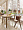 Cтол раздвижной Стокгольм круглый 110-140 см массив дуба терра для кафе, ресторана, дома, кухни 2148947