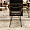 Варадеро плетеный темно-коричневый ножки металл черные подушка серая для кафе, ресторана, дома, кухн 2237074