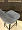 Стул Люцерн темно-серая ткань, вертикальная прострочка, ножки черные для кафе, ресторана, дома, кухн 2098038