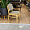Сиэтл бежево-коричневая ткань ножки натуральное дерево для кафе, ресторана, дома, кухни 2191412
