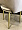 Магриб New бежевый бархат ножки золото для кафе, ресторана, дома, кухни 1960870