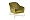 Кресло велюр оливковый, опоры золото 101MR-AR2976KRES-OLIV/ZOL 1864238