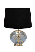 Товар Лампа настольная "Coral" плафон чёрный d36*h58см 69-22361 добавлен в корзину